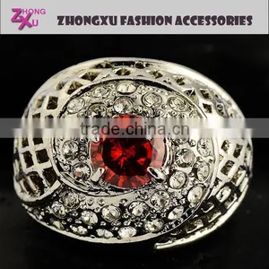 New Custom High Quality Hot Sale Ruby Rings for Wedding thumbnail-1