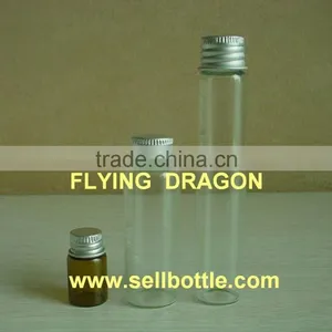 3ml 20ml 30ml Glass Bottle With Screw Aluminium Cap Can Put Pills thumbnail-1
