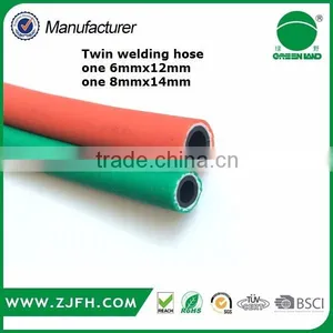 Pvc Welding Hose , Gas Cutting Hose,bule and Red Color ,high Preuusre Hose thumbnail-1