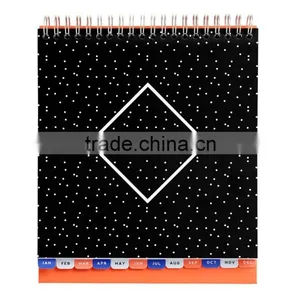 2016 Custom Desk Wall Calender With Color Printing Service thumbnail-3