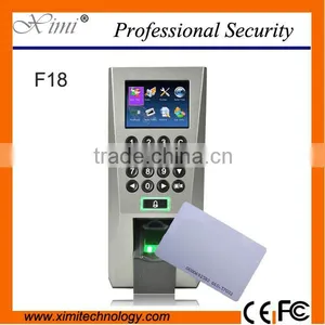 F18 Hot Selling High Quality New TCP/IP Access Control and Fingerprint Attendance thumbnail-1