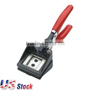 US Stock-Handheld Passport ID Photo Cutter 50x50mm Right Corner Photo Punch Cutter thumbnail-1