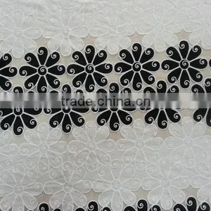 (YH005#)Hot Sell Swiss Lace Textile Bridal Lace Fabric Wholesale thumbnail-5