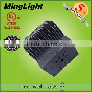 High Lumen 40w 60w 80w DLC UL CUL Led Wall Pack Light/ 80w Led Wall Pack Light thumbnail-5