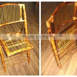 Outdoor Leisure Garden Bamboo Folding Chairs thumbnail-4