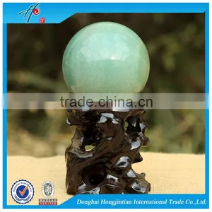 HJT Nature Green Aventurine Crystal Ball Personalized Quartz Sphere thumbnail-2