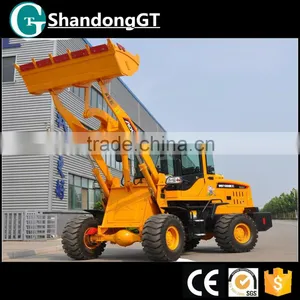 Bucket Joystick Control 1.4t Wheel Tractors Loader thumbnail-1