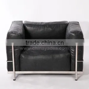 Furniture Design Corbusier Furniture LC3 Leather Armchair thumbnail-2