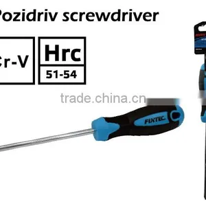 FIXTEC High Quality China Hand Tool as Seen on tv Pozidriv Screwdriver 100mm 125mm 150mm thumbnail-1