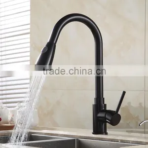 Satisfying Servicet Black Kitchen Faucet thumbnail-2