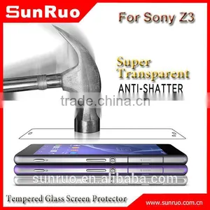 0.3MM Tempered Glass 2.5d Screen Protector for Sony z3 thumbnail-2