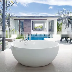 Modern Floor Standing Bathtub thumbnail-3