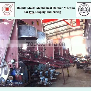 Double Molds Mechanical Rubber Machine for Tyre Shaping and Curing thumbnail-4