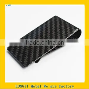 Custom Carbon Fiber Blank Metal Money Clip thumbnail-4