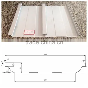 YX62-490 Hidden Roof Panel Roll Forming Machine thumbnail-3