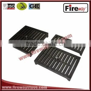 10 Years Factory Good Quality Grilles Fireplace Cast Iron Grating thumbnail-1