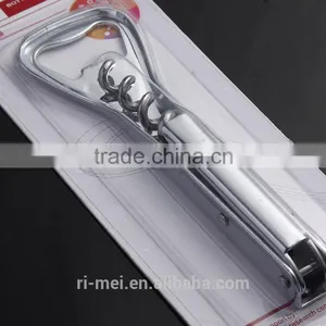 Waiters Friend Stainless Steel Opener for Beer and Wine Bottle thumbnail-1