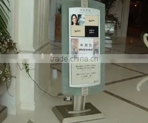Stainless Steel Welcome Card Poster Frame Display Advertising thumbnail-1