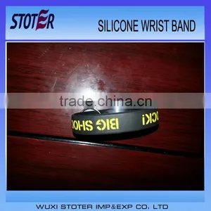 Silicone Wriet Band Small Silicone Colorful Hand Bands Silicone Band With Debossed Logo thumbnail-1