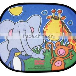 Hot Sales Car Side Mesh Sunshade/customized Logo Printing for Car Side Window Sunshade thumbnail-3