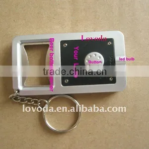 Cheaper Price Led Keychain Light With Bottle Opener JLP-017 thumbnail-1