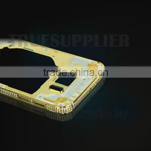 24Kt Gold Luxury Middle Plate for Samsung Galaxy s6 thumbnail-3
