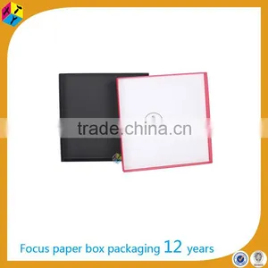Custom Red Beauty Paper Box Silk Scarf Packaging thumbnail-5