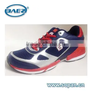 New Popular Styles of Navy Red Silver Men Sport Shoes thumbnail-1