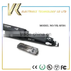With Argen Oil Electric Straightening Brush Professional Steam Styler Hair Straightener thumbnail-4