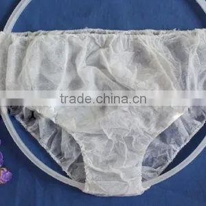 Disposable Nonwoven Hospital Salon Single Use Underwear for Women or Man thumbnail-3