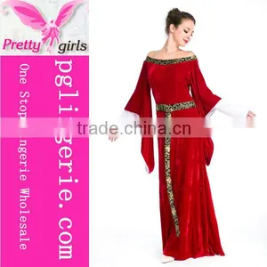 2016 Long Evening Gown Carnival Party Adult Fancy Dress for Ladies thumbnail-1