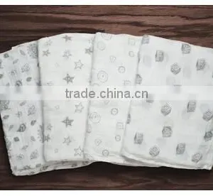 4-in-1 Bamboo Muslin Receiving Blankets thumbnail-4