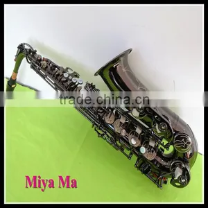 Hot Selling Black Nickel Plated Alto Saxophones -colored Saxophone thumbnail-1