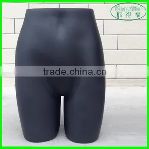 Matte Black Female Underwear Buttocks Form Mannequin-Female Bottom thumbnail-1