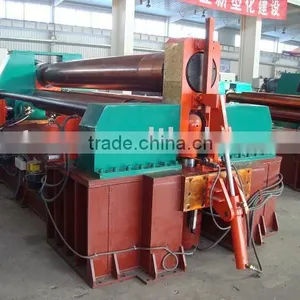 JXW11XNC-25X2500 3-roll Plate Bending Machine With Horizontal Adjustment of Bottom Rolls thumbnail-1