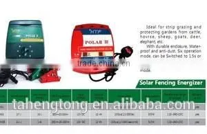 Solar Powered Farm Electric Fence Energizer/ Energiser Farm Electric Fencing Products thumbnail-2