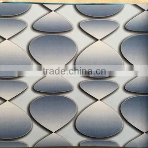 Modern 3d Background Vinyl Wallpaper With the Hourglass thumbnail-2