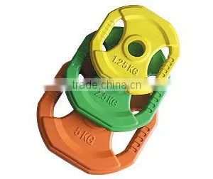 Colored Rubber Coated Weight Plate thumbnail-1