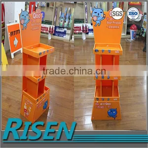 Best Selling Plastic Rack With Walking Advertising Board/cardboard Display Stand thumbnail-1