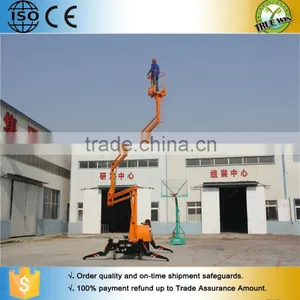 December Wholesale Articulated / Telescopic Arm Aerial Work Mobile Boom Lift Table thumbnail-6