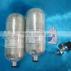 Fully Wrapped Carbon Fiber High Pressure Gas Cylinder thumbnail-1