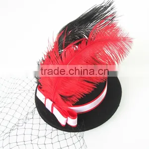 MYLOVE Big Feather Ladies Hat Styles Cocktail Hat MLXM028 thumbnail-1