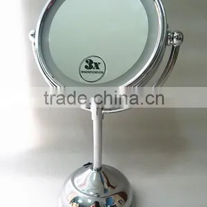 Led Cosmetic Mirror 6inches Five Star Hotel Double Sides Bathroom thumbnail-1