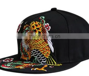 High Quality Cheap Embroidery China Custom Snapback Cap thumbnail-3