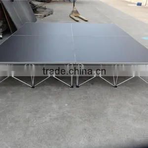 Wholesale Price! Mobile Stage Height 40Cm-200Cm Portable Drum Riser thumbnail-1