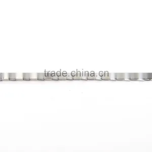 New Trendy Stainless Steel Mesh Chain Necklace for Men thumbnail-5