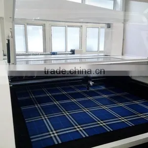 Vision Laser Cutting System for Patterned Fabrics Marker Matching thumbnail-1