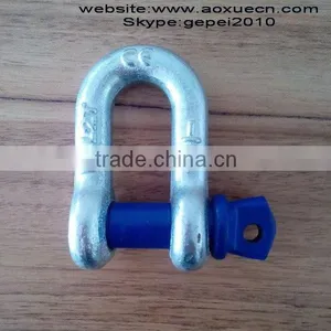 U.S.type Shackle, G210 Forged D Shackle, Screw Pin d Shackle thumbnail-1