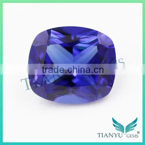 Wholesale Synthetic Gems for Jewelry #597 Rectangle Cushion Cut Nanosital Stone Price Free Samples thumbnail-1