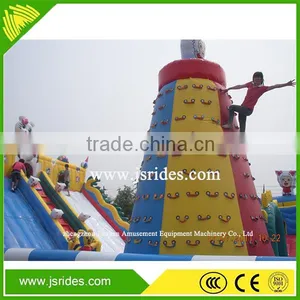 Professional Rental Large Inflatable Rock Climbing Slide Tobogan Inflable Jumping Trampoline thumbnail-3
